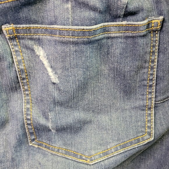 Torrid Women's Distressed Denim "Bombshell Skinny" Premium Stretch Jeans sz 22R - Picture 7 of 10